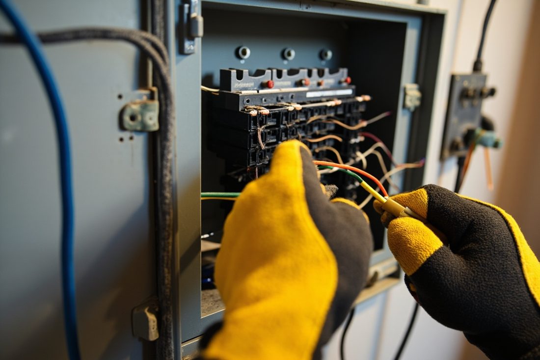 Trabajo de electricidad